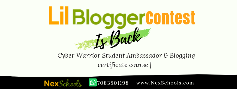 Lil Bloggers Contest 2020 for kids 8 to 18 years open Children blog Competition